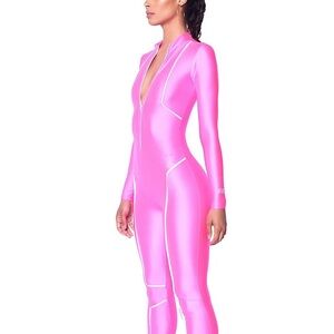 milano di rouge hot pink extra large jumpsuit (brand new)